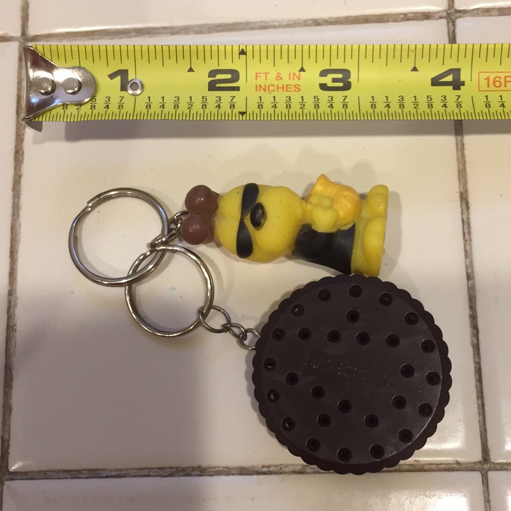 Pretty funny Keychain with light